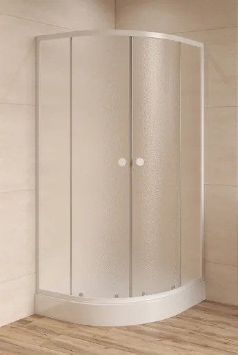 Sprchový kút čtvrtkruh 80x80 cm SAT Project SIKOMUS80CH0, 1 ks