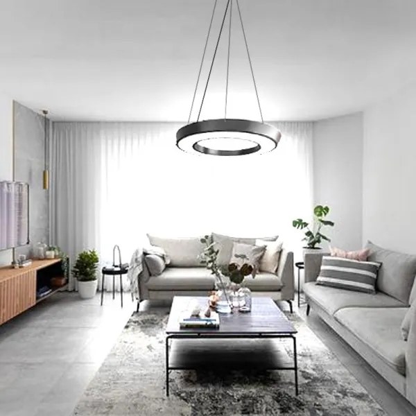 LED Luster na lanku LED/30W/230V 4000K pr. 60 cm