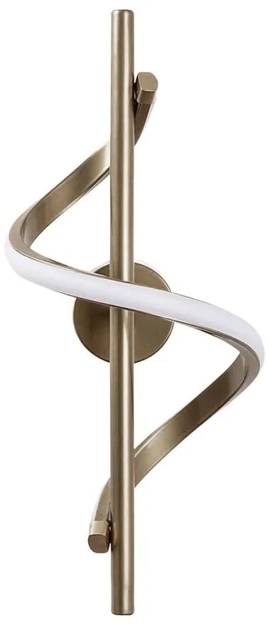 LED nástenné svietidlo v zlatej farbe ø 7 cm Likma – Opviq lights