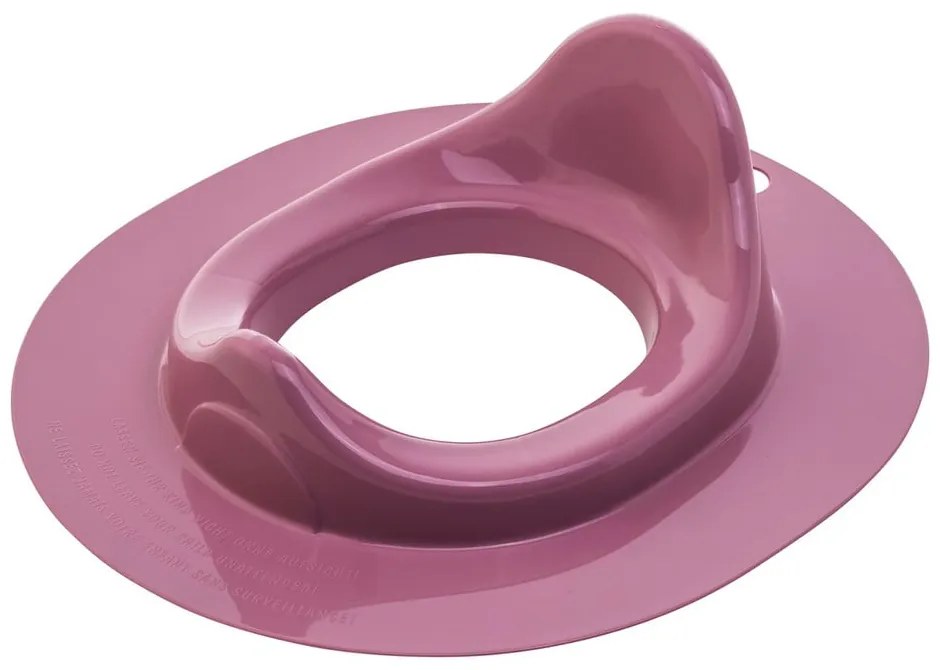 Tmavoružové detské WC sedadlo Bella Bambina – Rotho