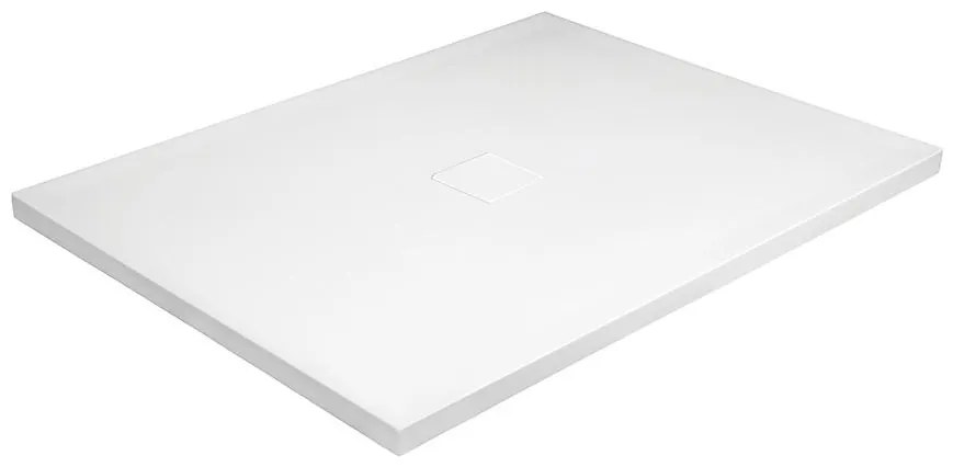 Rohová Vanička Nox Ultraslim biela 100/90+biela mriežka