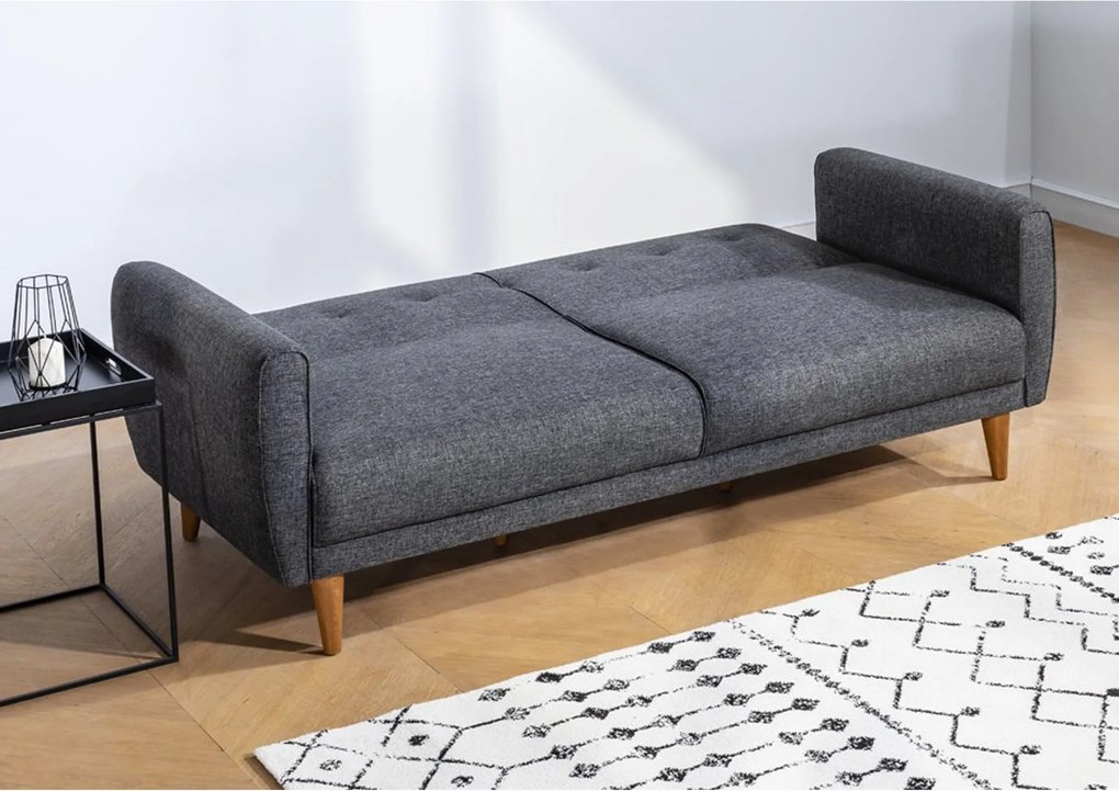 Sconto Pohovka ARIA tmavosivá