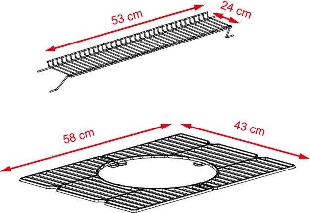 Multifunkčný BBQ gril Avenberg GENIUS+liatinový rošt+doska+pizza kameň
