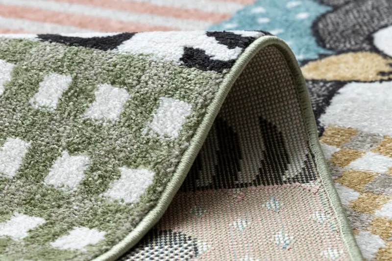 Dywany Łuszczów, Detský kusový koberec Fun Pets multi, 280x370, viacfarebná, detská izba