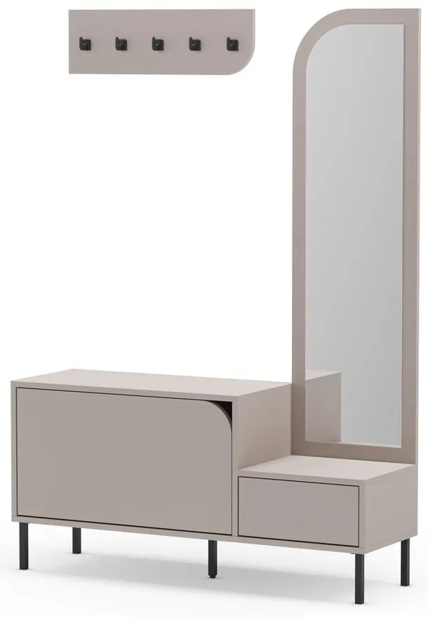 Krémová predsieňová zostava Bea – Marckeric