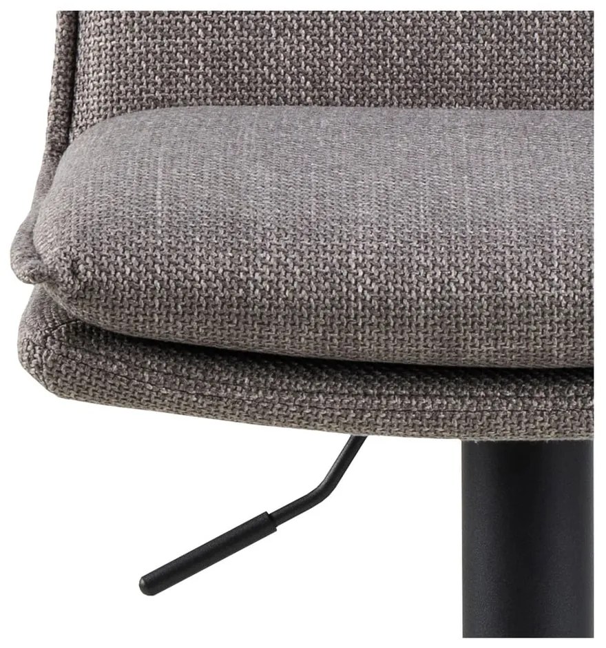 Sivé otočné barové stoličky v súprave 2 ks 107 cm Flynn – Actona