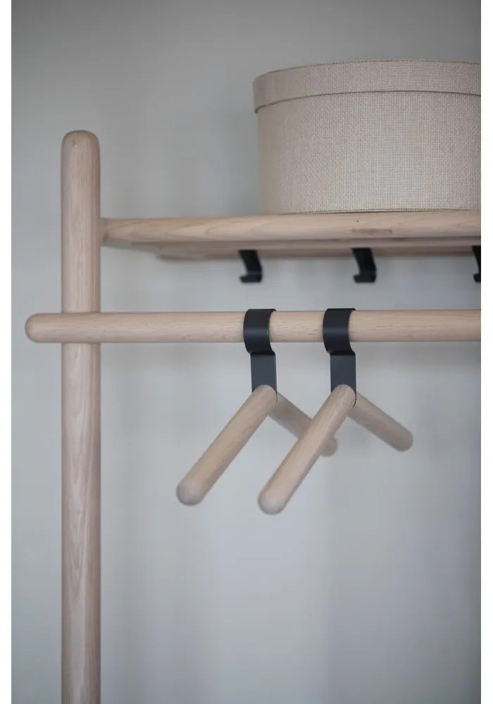 Predsieňová zostava z dubového dreva v prírodnej farbe Milford - Rowico