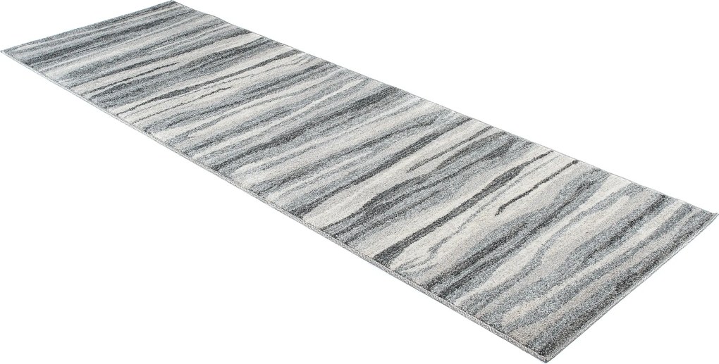 TA Koberec K186A STREDNE SIVÉ SARI B1X Rozmer: 120x400 cm