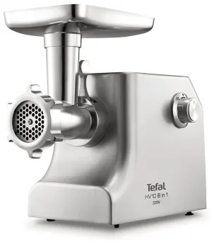 Tefal - Mlynček na mäso 8v1 2200W/230V strieborná