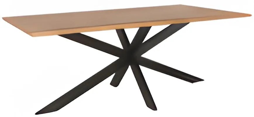 Stôl Brian 9493 prírodná/čierna