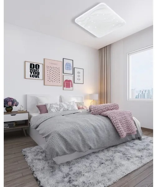 LED Stmievateľné stropné svietidlo NERIS LED/36W/230V 2700-6500K + diaľkové ovládanie