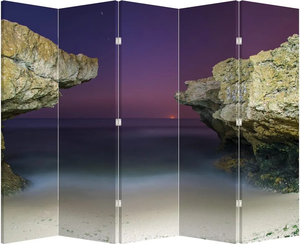 Paraván - Morský útes (210x170 cm)