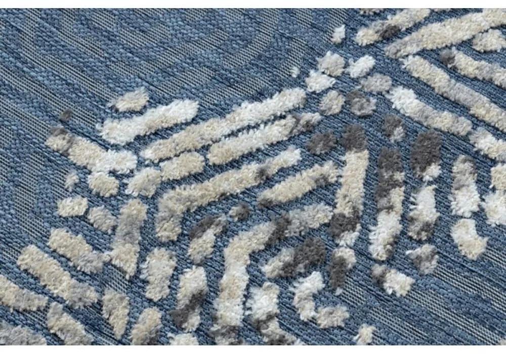 Kusový koberec Heksa modrý 140x190cm