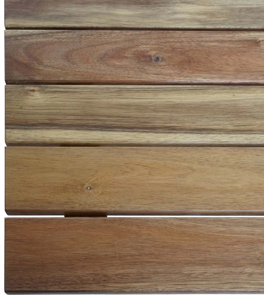 Záhradný stôl HWC-J40,skladací, akáciové drevo, 120x60cm - prírodná