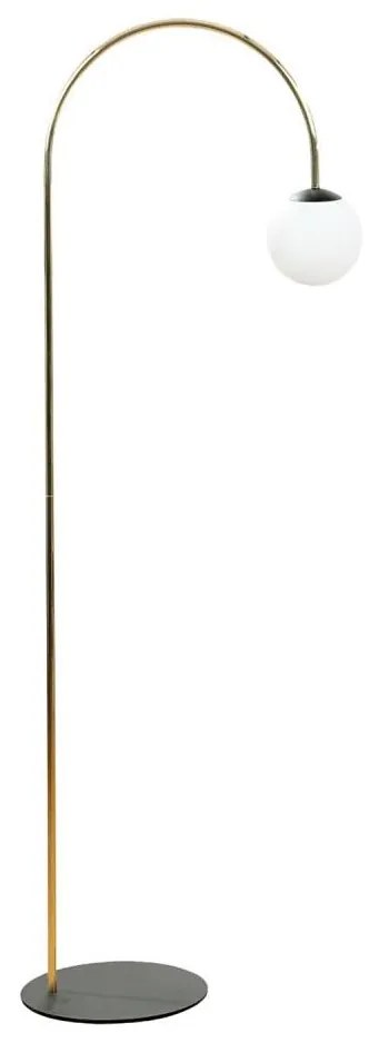 Zuma Line 1223 - Stojacia lampa BOW 1xE14/10W/230V zlatá/čierna