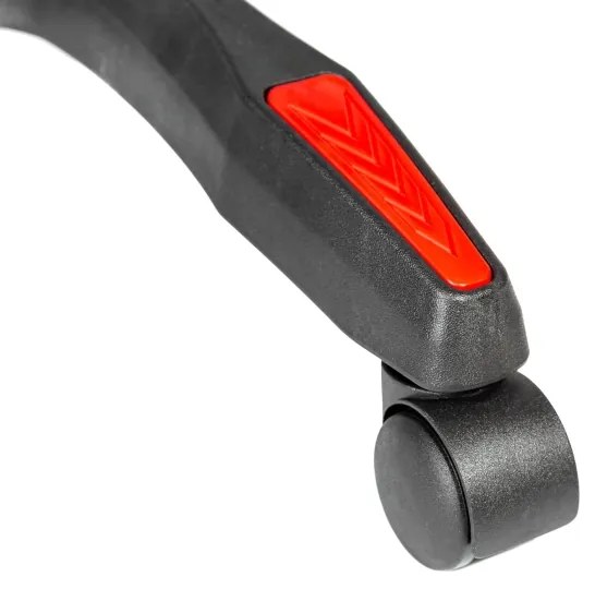 Herná stolička VARR Zolder čierna/červená