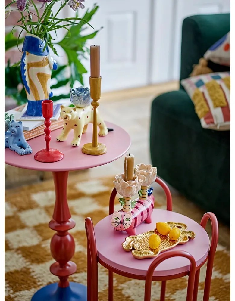 Hliníkový okrúhly odkladací stolík ø 37,5 cm Annan – Bloomingville