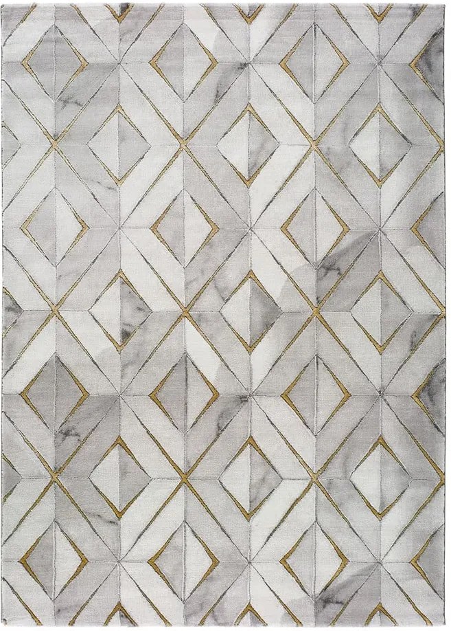Sivý koberec Universal Norah Dice, 120 x 170 cm
