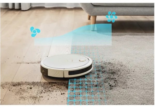 Sencor - Inteligentný robotický vysávač s mopom 2v1 28W/2600 mAh Wi-Fi biela + DO