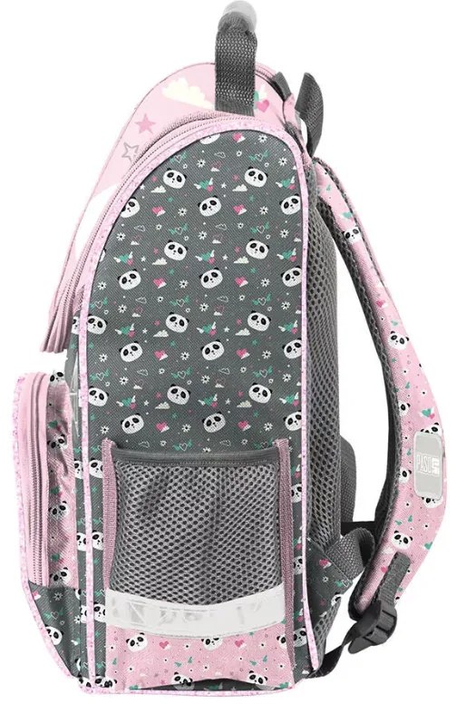 Školský set Panda With Love – 5-dielna súprava s taškou, peračníkom, vreckom a doplnkami