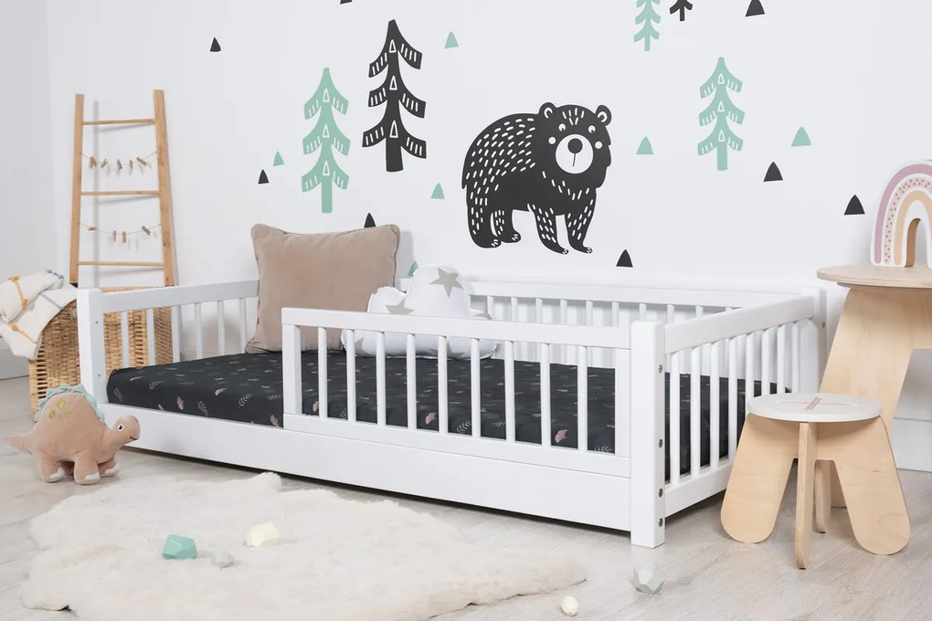 Ourbaby® 33771-0 Montessori 140x70 cm biela
