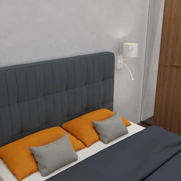 Nástenná lampa LOFT SHADE 1xE27/60W+1xG9/8W/230V biela/zlatá