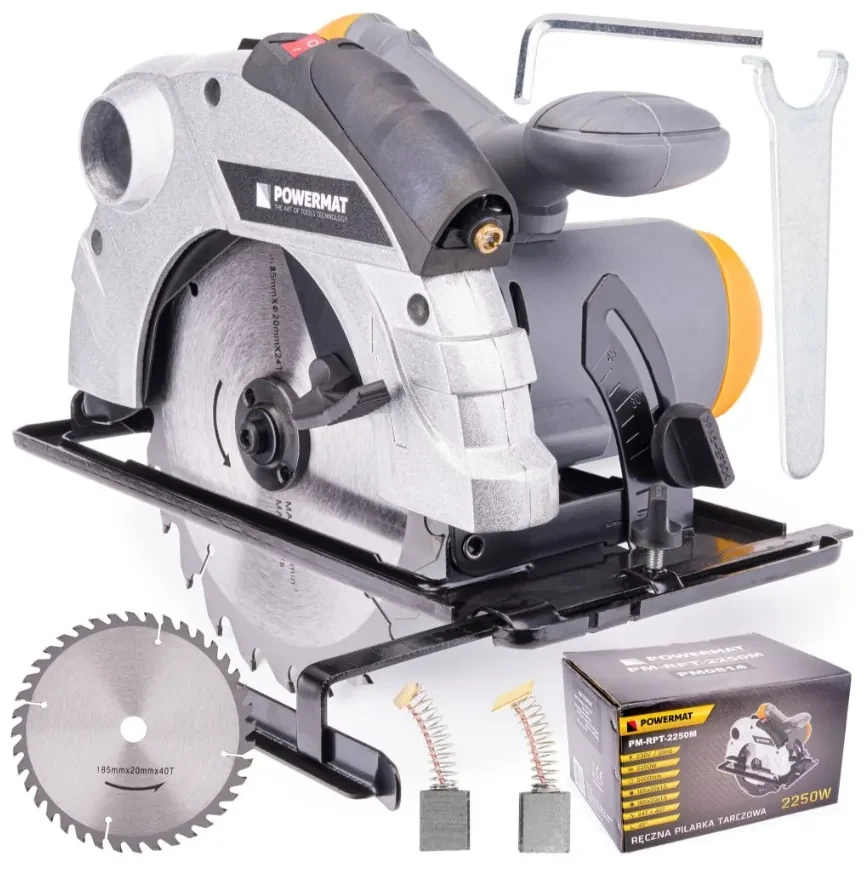 Elektrická kotúčová píla na drevo 185mm/ 2250W | PM-RPT-2250M