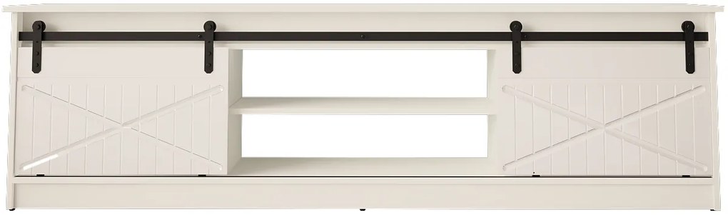 Cama TV stolík Granero - biela