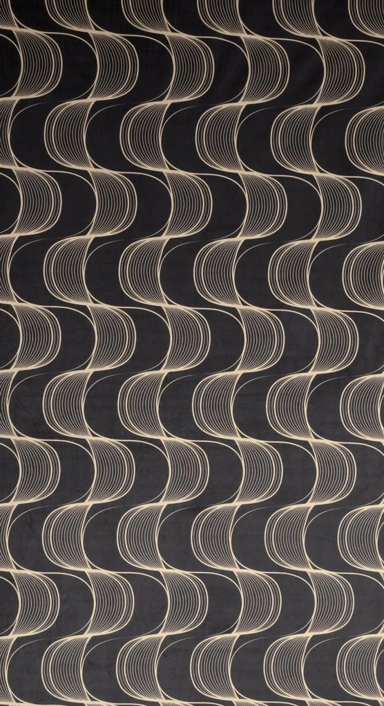 ZATEMŇOVACÍ ZÁVES NA KRÚŽKOCH POLA 140X250 CM VZOROVANÁ