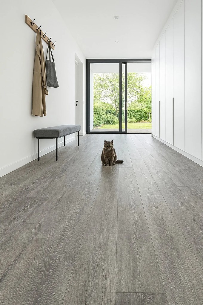 Beaulieu International Group, PVC podlaha - lino Master X 2958, na mieru, šíře 2m,4m, šedá, pvc, chodba / predsieň