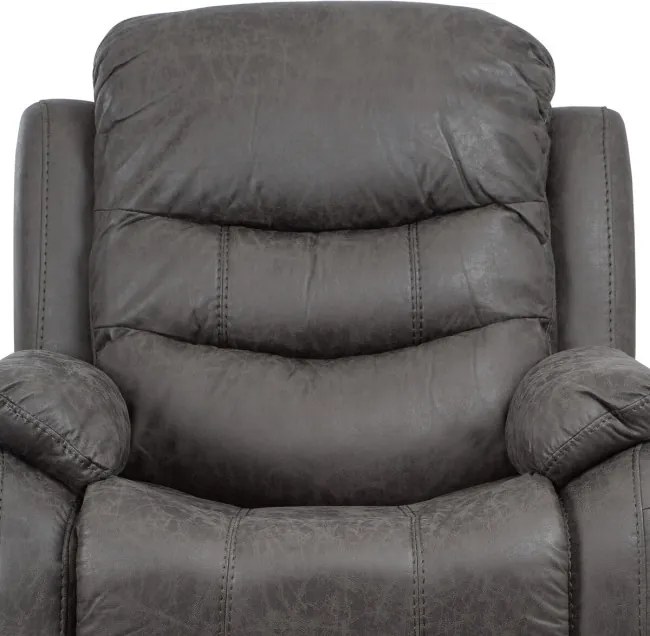 Polohovacie kreslo sivé TV-4086 GREY