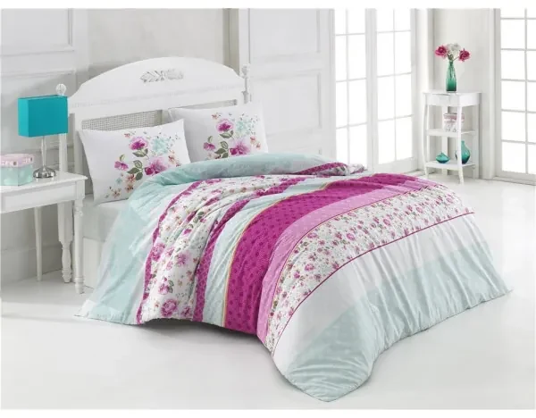 Brotex bavlnená obliečka Debora Lila 220x200/2x70x90 cm