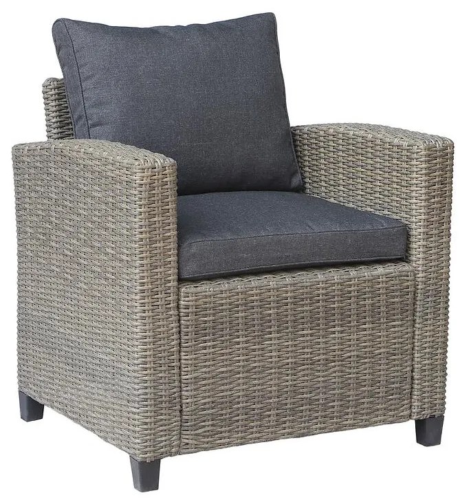 Kreslo technoratan Stockholm šedý