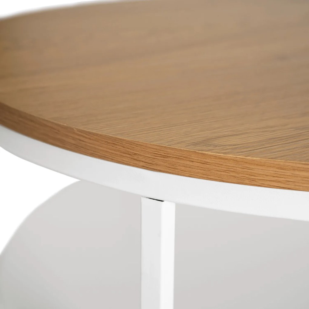 PROXIMA.store - Nadčasový okrúhly konferenčný stolík BEST FARBA: čierna