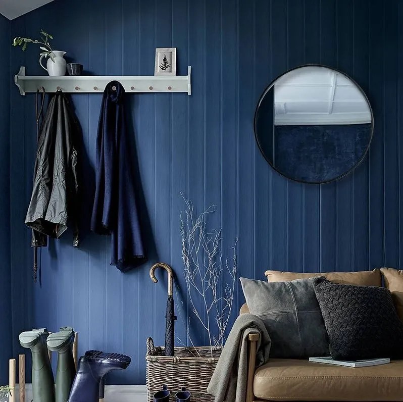 Tutumi Tutumi, okrúhle zrkadlo 70 cm, čierny rám, MR18-20700, čierna, HOM-09808