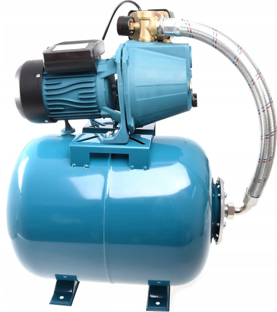 Hydrofor 50 L Na Vodu Hydroforová Pumpa Set 100 S Sada 1100 W 3600 L/h