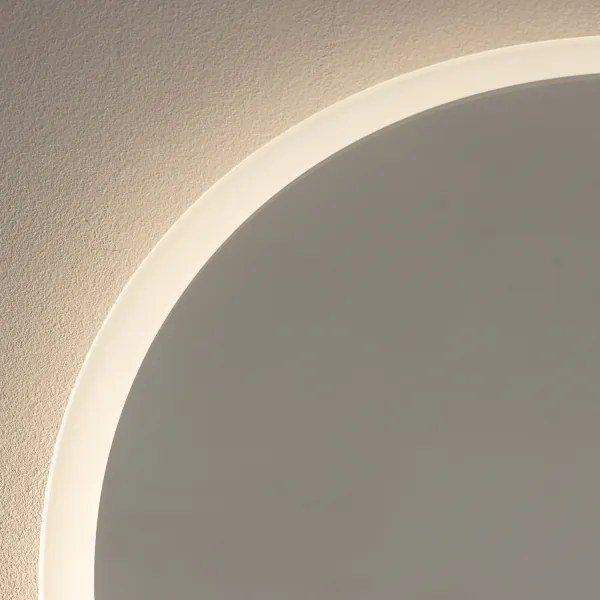 BRILAGI - LED kúpeľňové zrkadlo BERNATE, LED/19W/230V, priemer 60 cm, IP44, CRI 90, stmievateľné + CCT