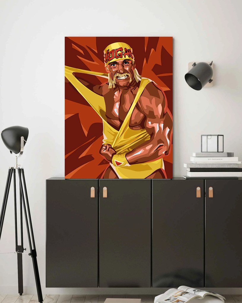 Gario Obraz na plátne Hulk Hogan Bash at the Beach - Nikita Abakumov Rozmery: 40 x 60 cm