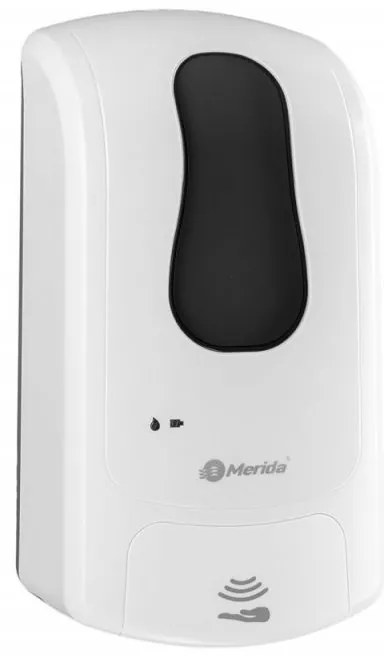 Dávkovač tekutého mydla Automatic Merida One, biela
