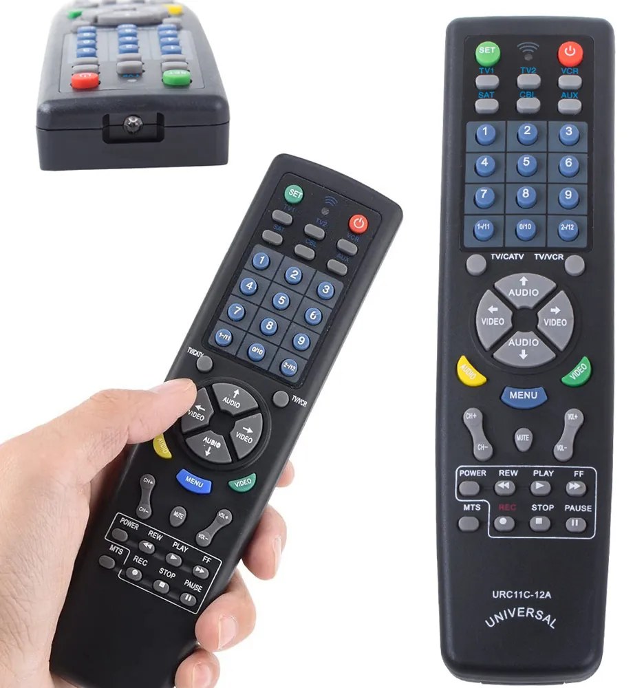 Verk 13141 Univerzální dálkový ovládač pro TV, DVD, AUDIO, SAT