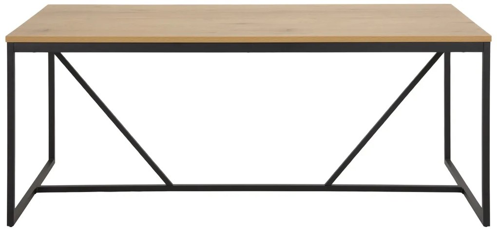 Jedálenský stôl Naja 180 cm dub - čierny