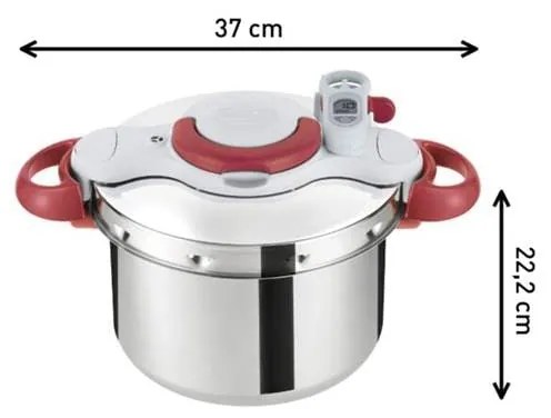 Tlakový hrniec Tefal Clipso Minut Perfect P4620733 6 l (použité)