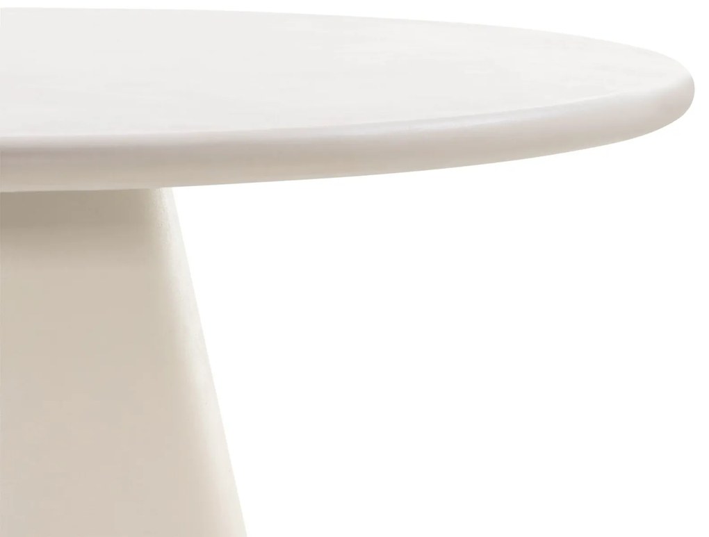 Jedálenský okrúhly stôl Aurora 120 cm ecru
