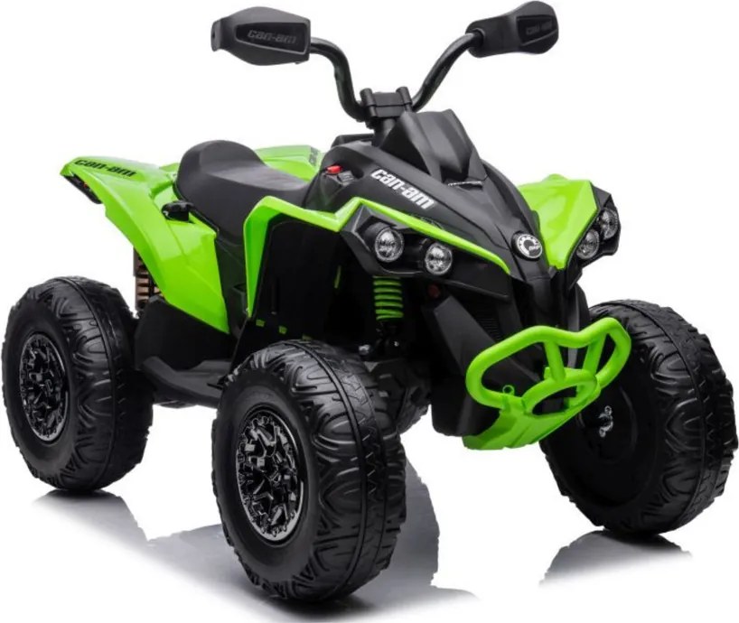 LEAN CARS Elektrická štvorkolka CAN-AM Renegade zelená
