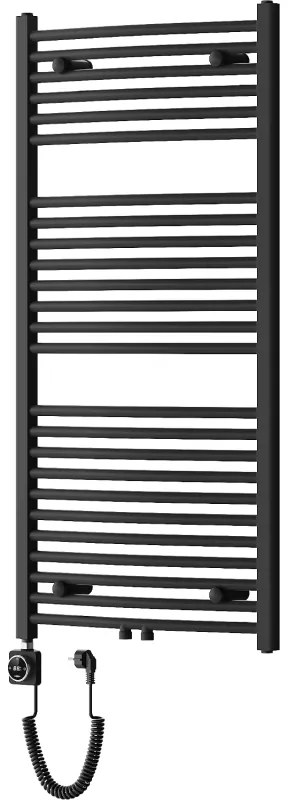 Mexen Ares, elektrické vykurovacie teleso 1200 x 600 mm, 600 W, čierna, W102-1200-600-6600-70