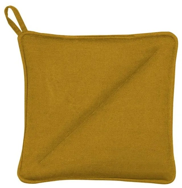 Súprava 2 žltých chňapiek z bavlny Södahl