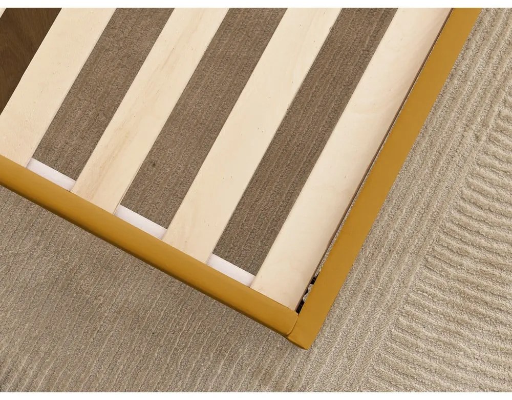 Čalúnená dvojlôžková posteľ s roštom 140x190 cm Prune – Bobochic Paris