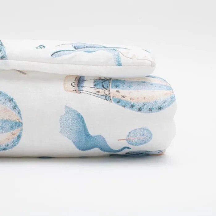 Bavlnený set do kočíka Romance