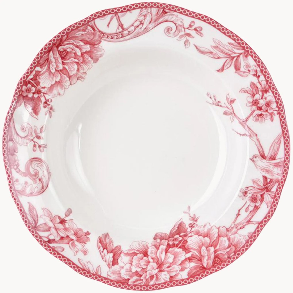 Porcelánové raňajkové taniere Primrose, 6 ks