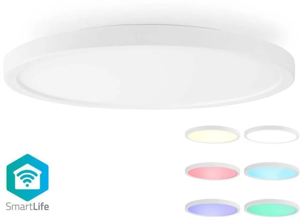 Nedis Nedis WIFILAC31WT - LED RGBW Stmievateľné svietidlo LED/18W/230V 2700-6500K Wi-Fi NE0678